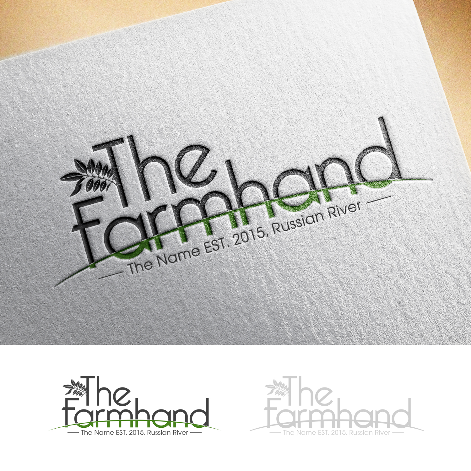Logo Design by Andry_bho for the farmhand | Design #12803972
