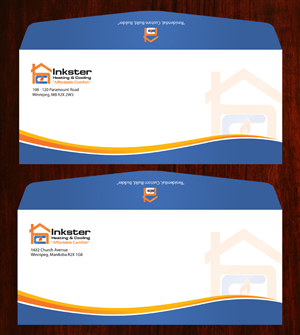 Stationery Design by Sarmishtha Chattopadhyay_loginchange for Inkster Heating and Cooling | Design: #6441562