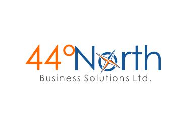 Logo Design by ESolz Technologies for 44° North Business Solutions Ltd. | Design #6334575