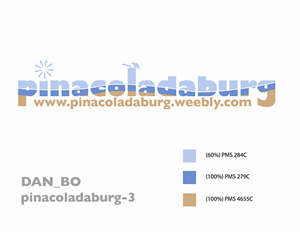 Logo Design by Dan_Bo for Pinacoladaburg | Design: #330245