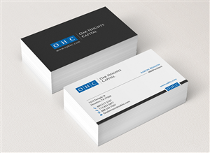 Business Card Design by Tilt for Oak Heights Capital, Inc | Design: #6257411