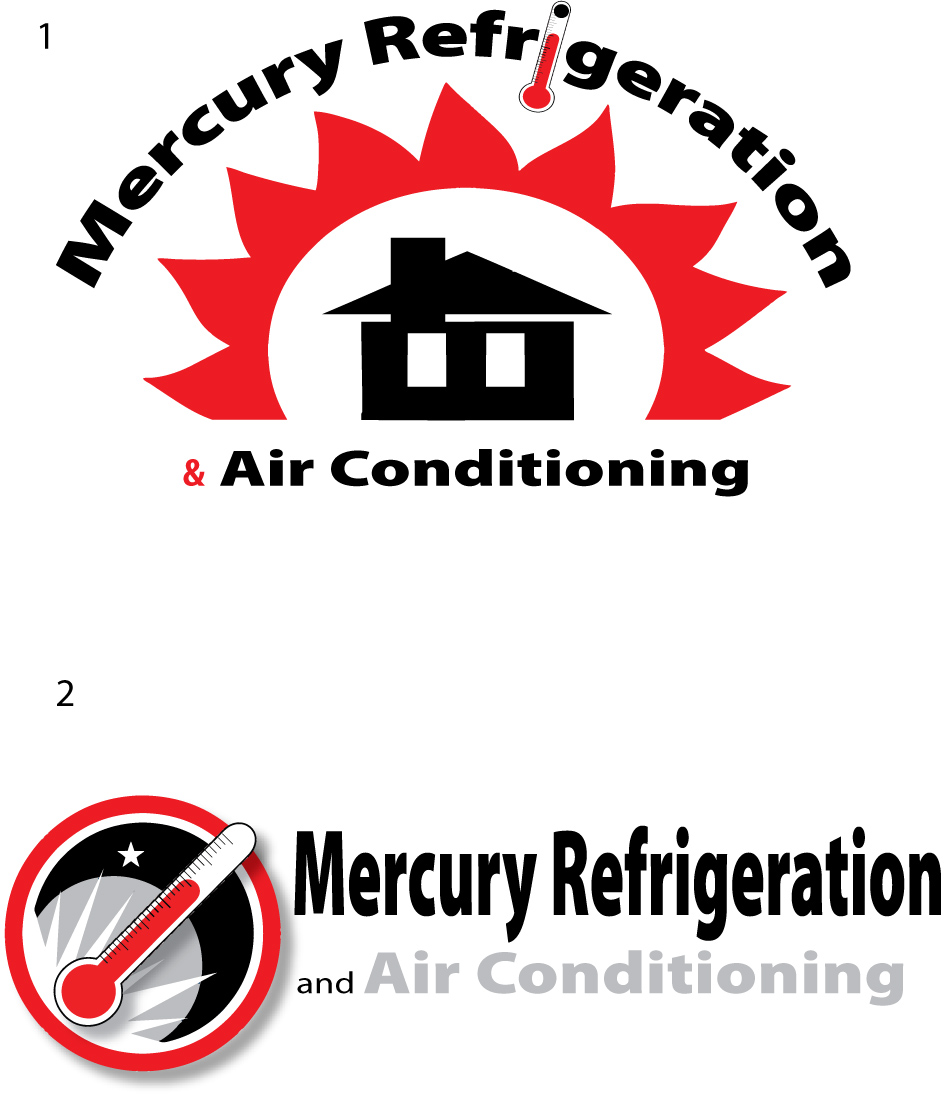 Design de Logo par fourdog123 pour Mercury Refrigeration and Air Conditioning | Design #6313863