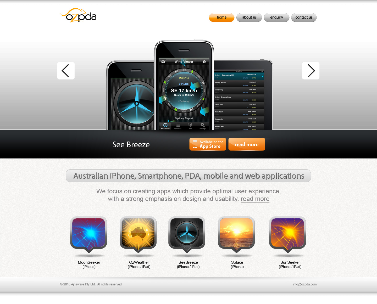 Web Design by superbdesign for Ajnaware Pty Ltd | Design #337285