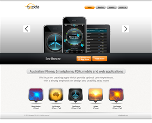 Web Design by superbdesign for Ajnaware Pty Ltd | Design #337285