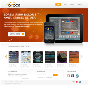 Web Design by rajesh prn for Ajnaware Pty Ltd | Design: #333774