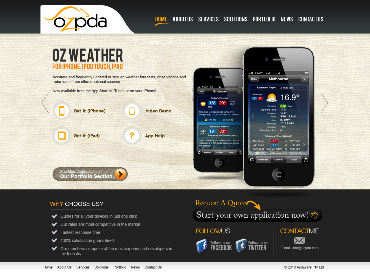 Web-Design von Mayank Patel für Ajnaware Pty Ltd | Design #332487