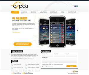 Web Design par Mayank Patel pour Ajnaware Pty Ltd | Design : #333737