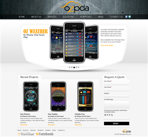 Web Design par Mayank Patel pour Ajnaware Pty Ltd | Design : #333739