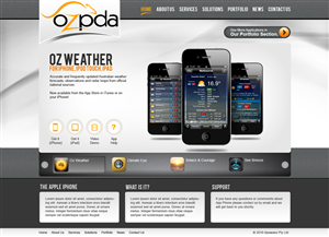 Web Design par Mayank Patel pour Ajnaware Pty Ltd | Design : #337309