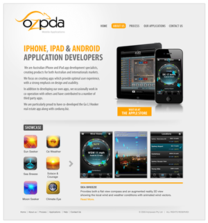 Web Design par Papersky pour Ajnaware Pty Ltd | Design : #338335