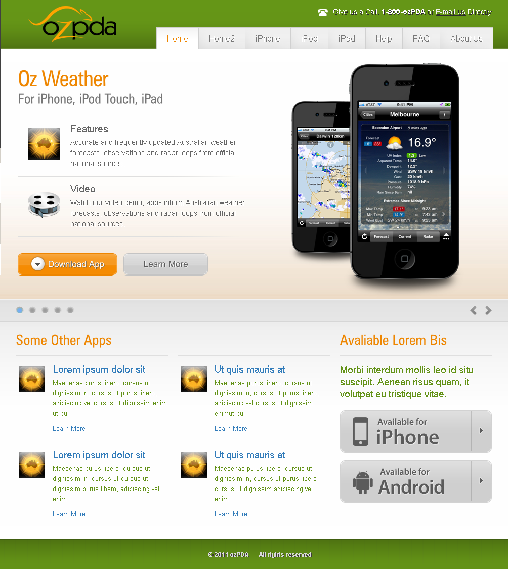 Web Design by djatie for Ajnaware Pty Ltd | Design #339783