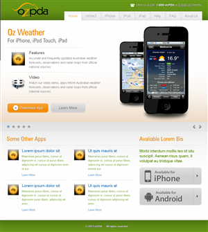 Web Design by djatie for Ajnaware Pty Ltd | Design #339783