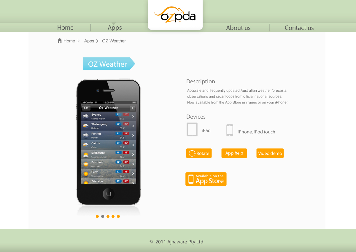 Web Design by 31316 for Ajnaware Pty Ltd | Design #339512