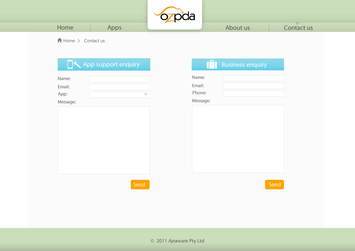 Web Design by 31316 for Ajnaware Pty Ltd | Design #339517