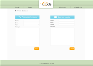 Web Design by 31316 for Ajnaware Pty Ltd | Design: #339517