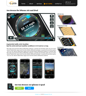 Web Design by holla_alexandre Tavitian for Ajnaware Pty Ltd | Design: #332207