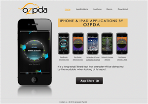 Web Design par LogoDesigns.ae pour Ajnaware Pty Ltd | Design : #337341