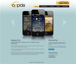 Web Design by LogoDesigns.ae for Ajnaware Pty Ltd | Design #337786