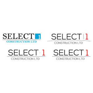 Logo Design by Snow Gum Creative Studios for Select1  Construction Ltd | Design: #1657012