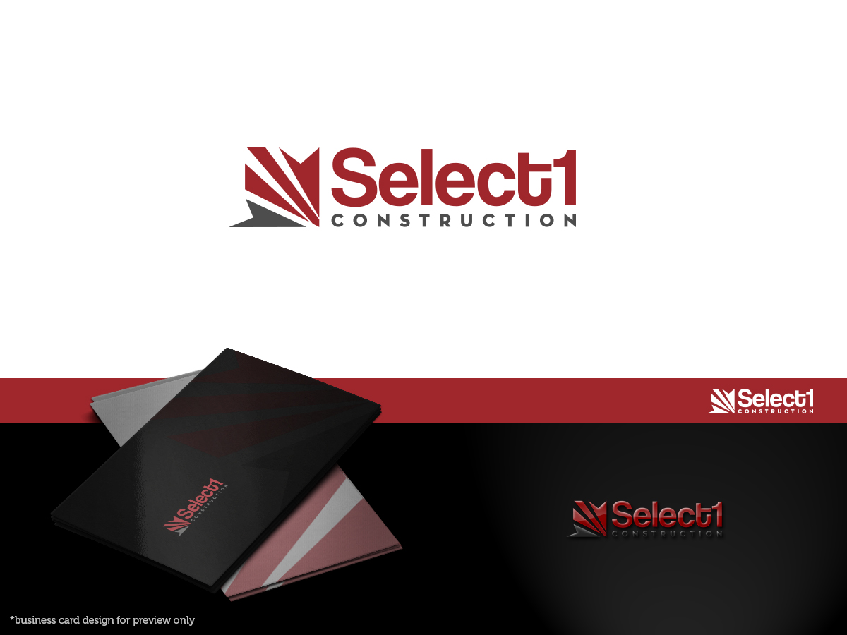 Logo Design by ArtSamurai for Select1  Construction Ltd | Design #1663455