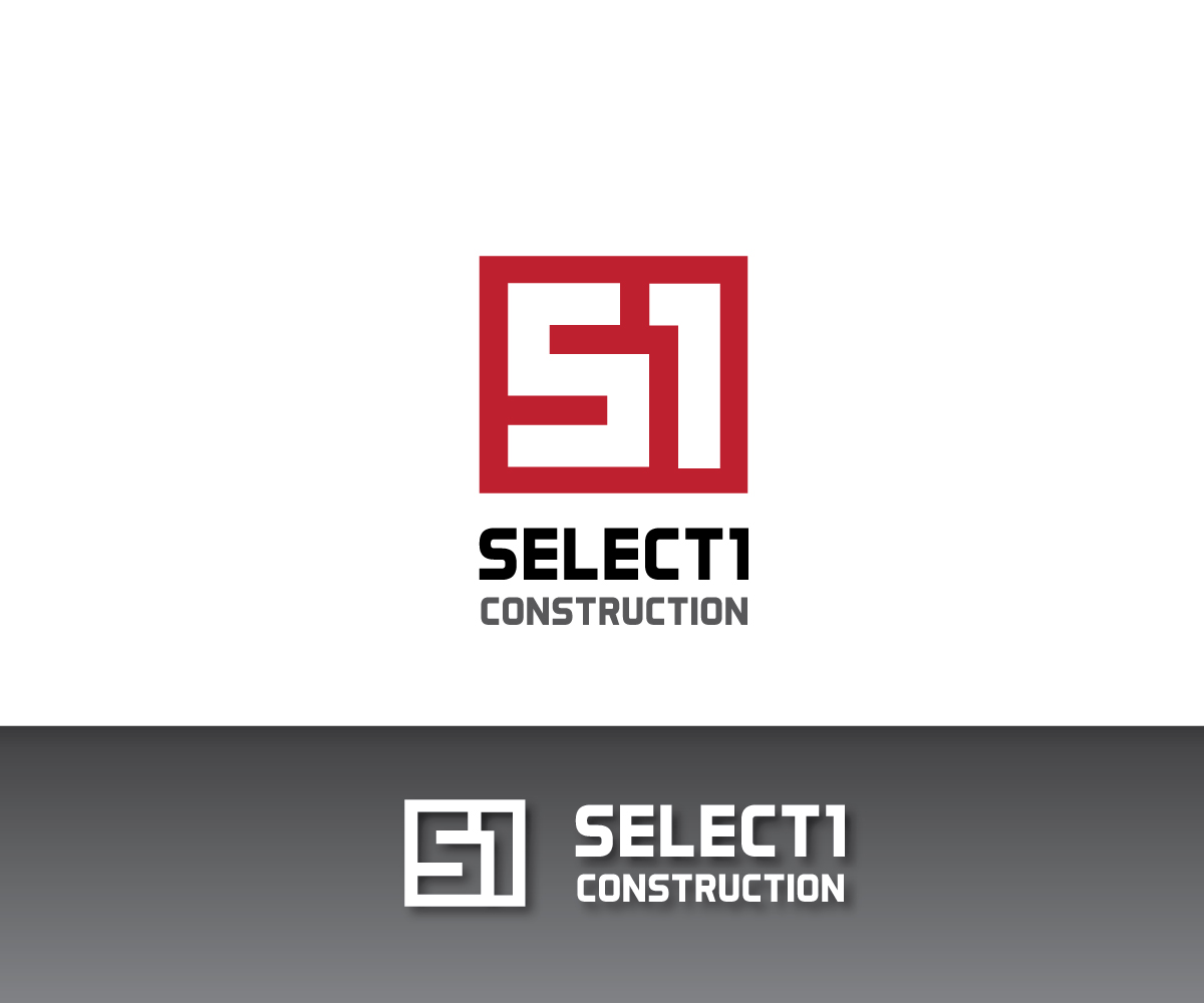 Logo Design by logomaniac for Select1  Construction Ltd | Design #1659354
