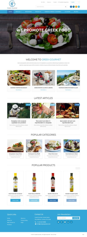 Web Design by pb for this project | Design: #13761495