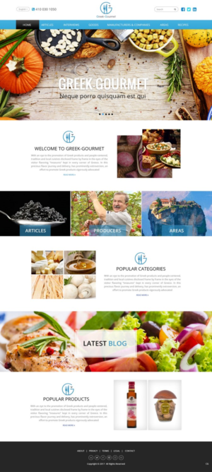 Web Design by pb for this project | Design: #13761497