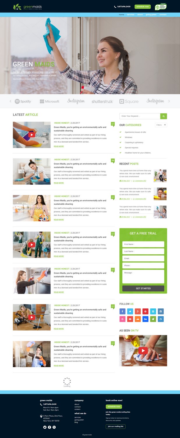 Web Design by pb for this project | Design #13978233