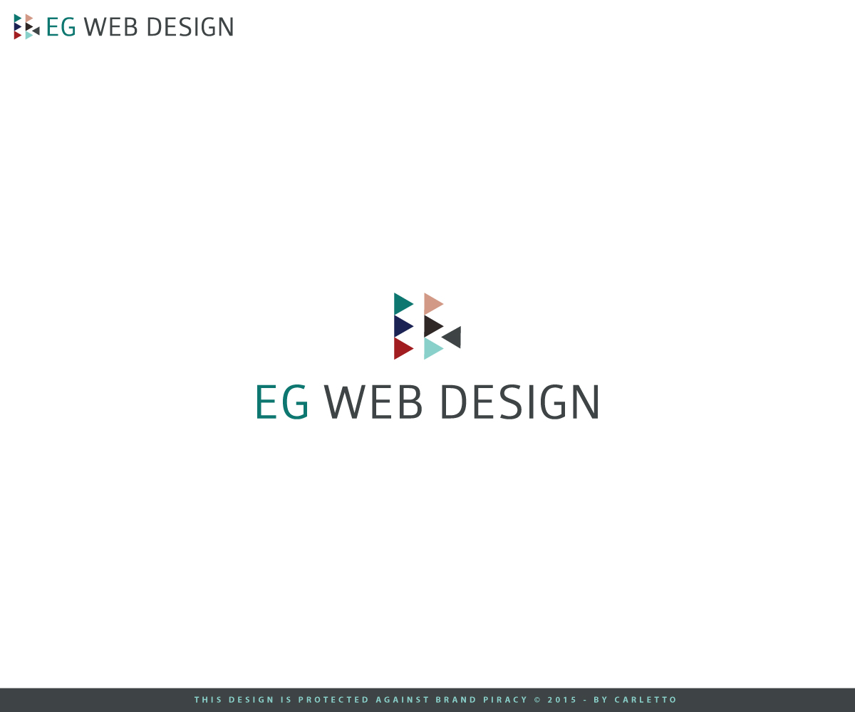 Logo Design by Carletto for EG Web Design | Design #6263502