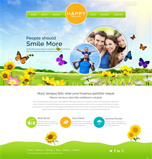 Diseño Wordpress por pb para Happy Brands | Diseño: #6248509