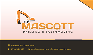 Logo Design by Kuldeepak for Mascott Drilling & Earthmoving | Design: #6295933