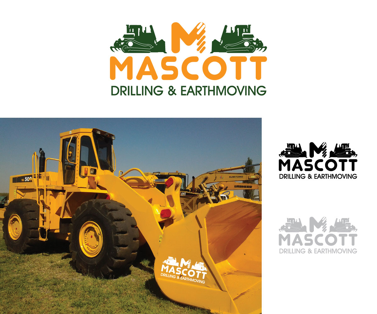 Logo Design by Crest Logo Designs for Mascott Drilling & Earthmoving | Design #6264726