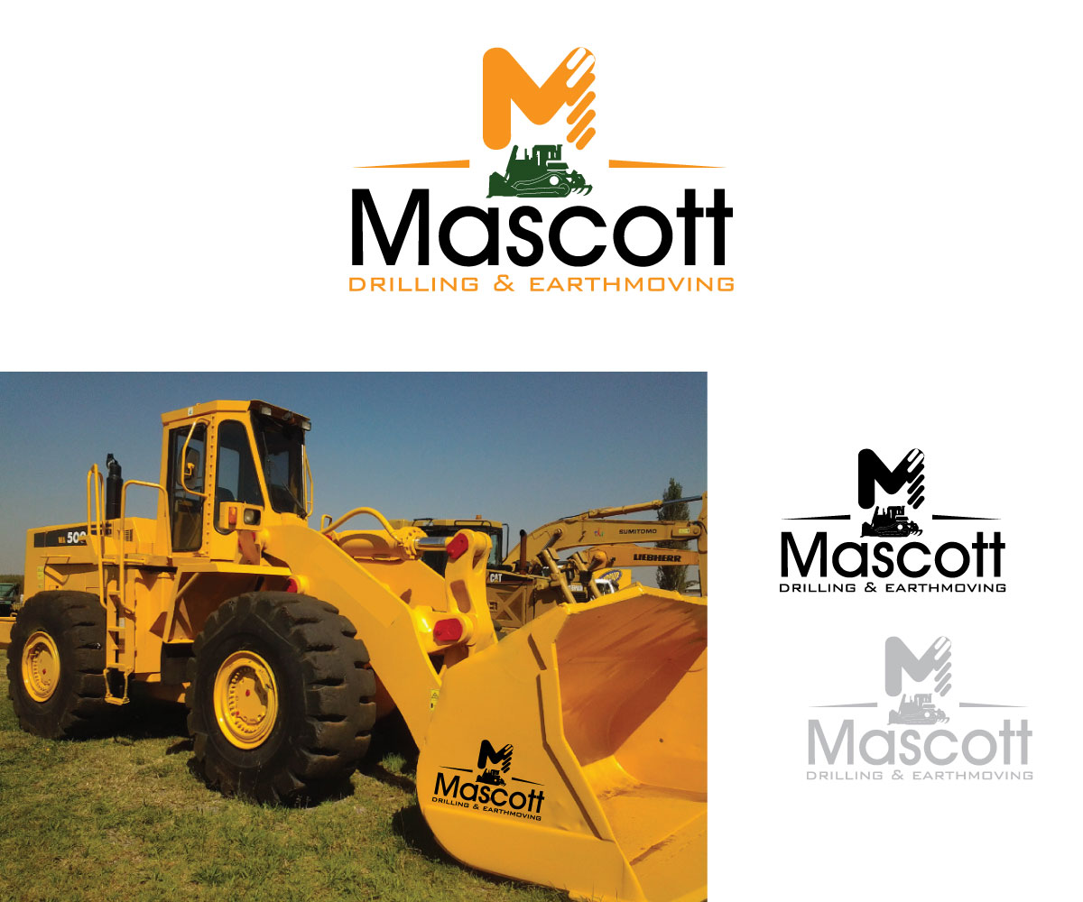 Logo Design by Crest Logo Designs for Mascott Drilling & Earthmoving | Design #6264742