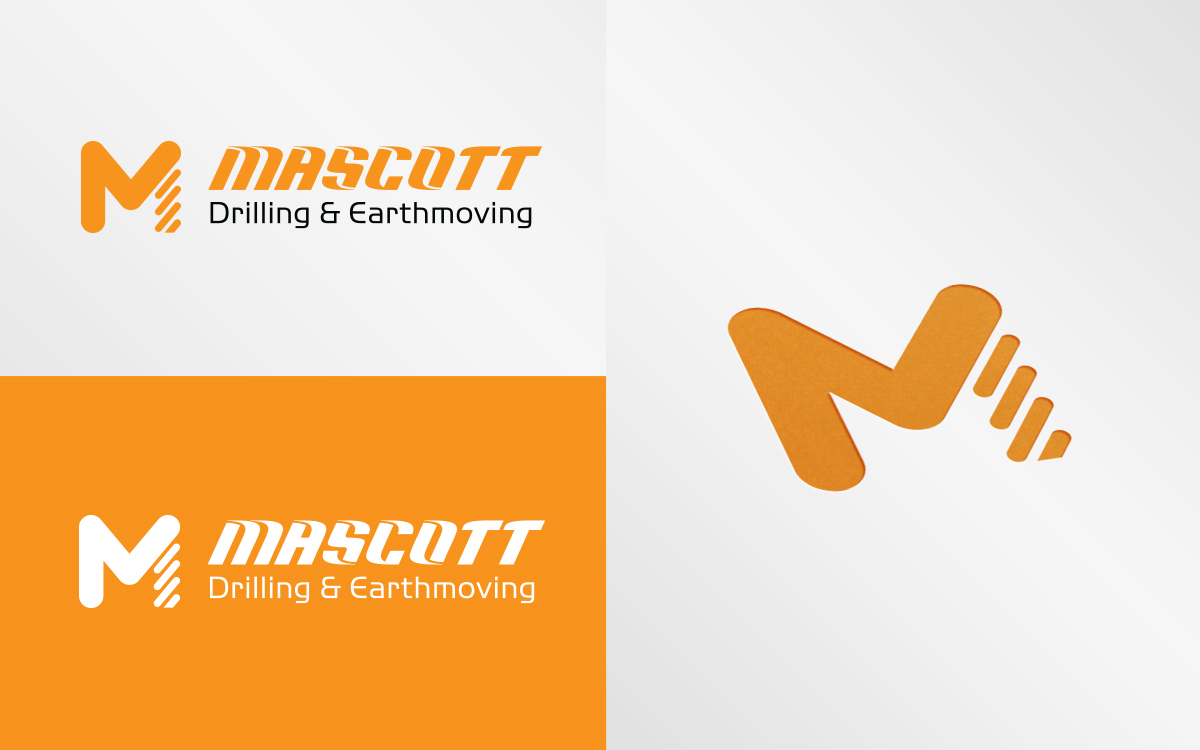 Logo Design by Grafactory for Mascott Drilling & Earthmoving | Design #6292807