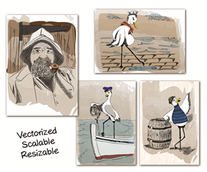 Illustration Design by wall-jamboree for this project | Design: #6293990