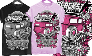 T-Shirt design for Blackstar Motors | Diseño de Camiseta por DUBIOSUL
