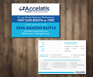 Accelatis Postcard Design for Kscope15 