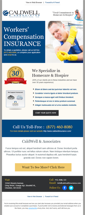 Email Marketing Design by Expert Designer