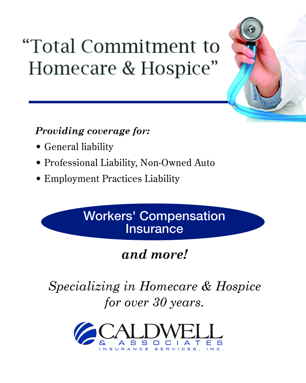 Design de Marketing Électronique par Hot Rod pour Caldwell & Associates Insurance Services, Inc. | Design #6249820