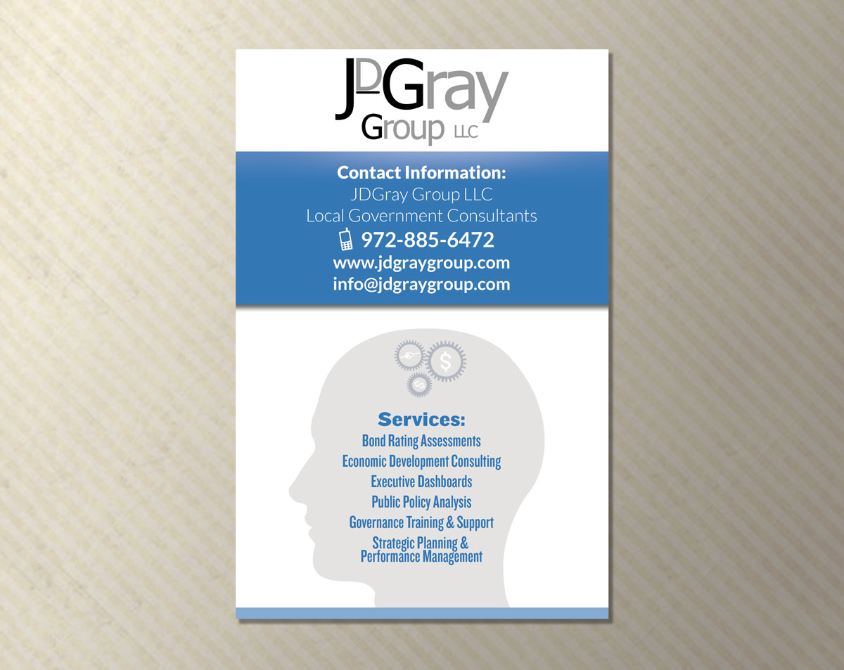 Flyer-Design von dinug.312 für JDGray Group LLC | Design #6290473