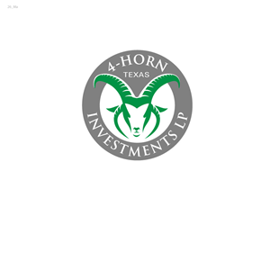 Diseño de Logo por instudio para 4-Horn Investments LP | Diseño: #6292671
