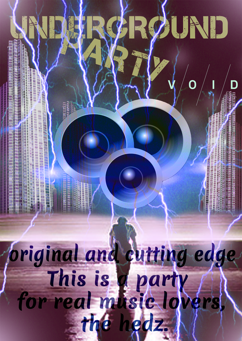 Flyer Design by NikoDesign for Void Shanghai | Design #1706738