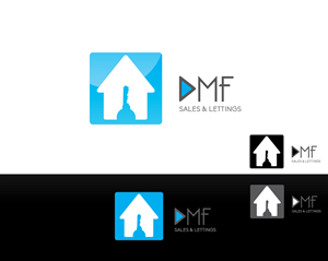 Logo Design by Ilaria Grieco for DMF SALES & LETTINGS | Design: #1663028