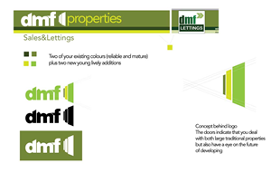 Logo Design by Neoguy for DMF SALES & LETTINGS | Design: #1658808