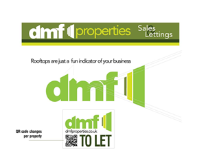 Logo Design by Neoguy for DMF SALES & LETTINGS | Design #1659878