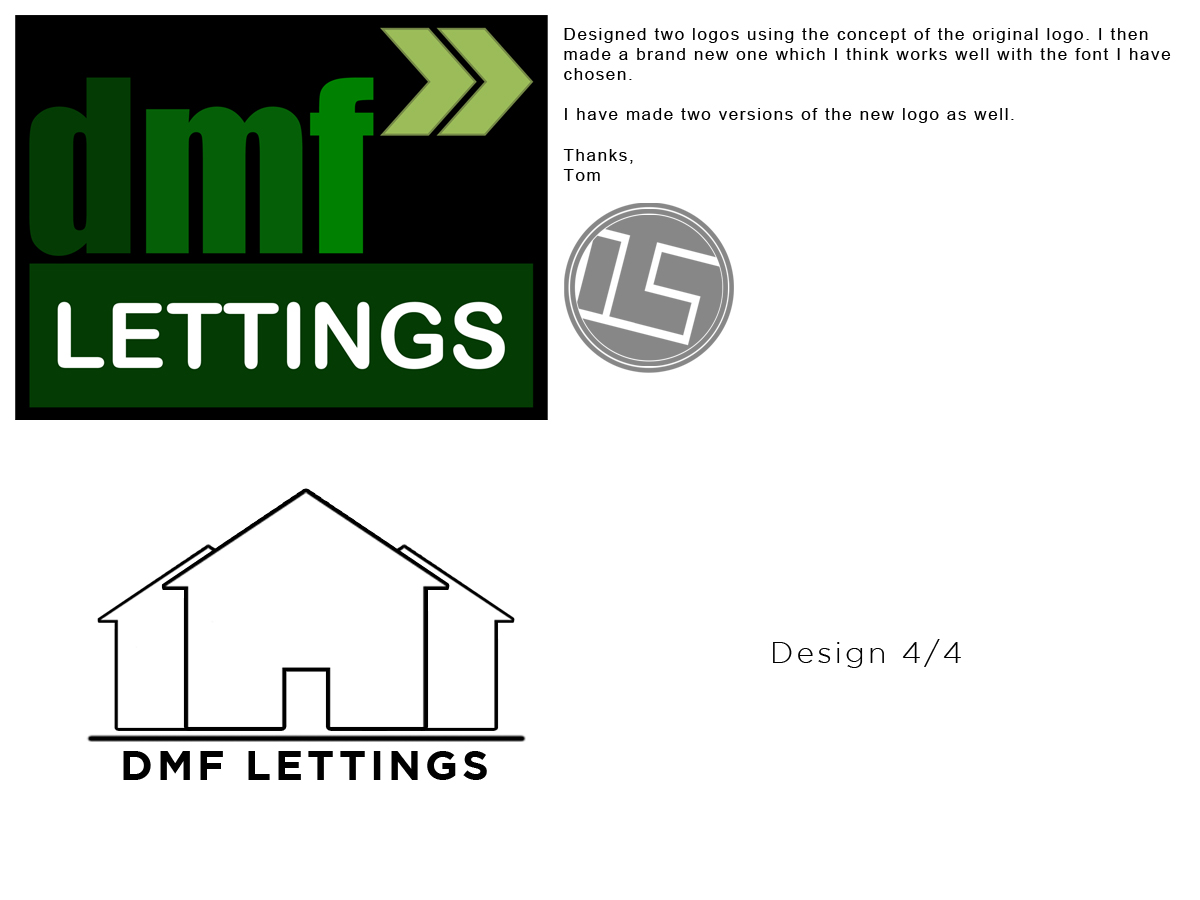 Design de Logo par TGgraphics pour DMF SALES & LETTINGS | Design #1658754