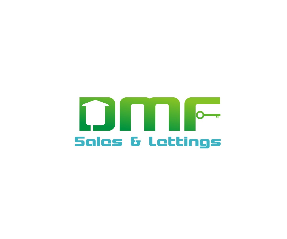 Logo Design by Falguni for DMF SALES & LETTINGS | Design #1662317