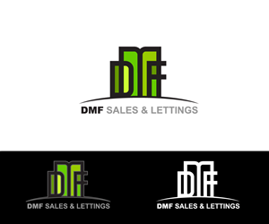 Logo Design by GliderGraphx for DMF SALES & LETTINGS | Design: #1659573