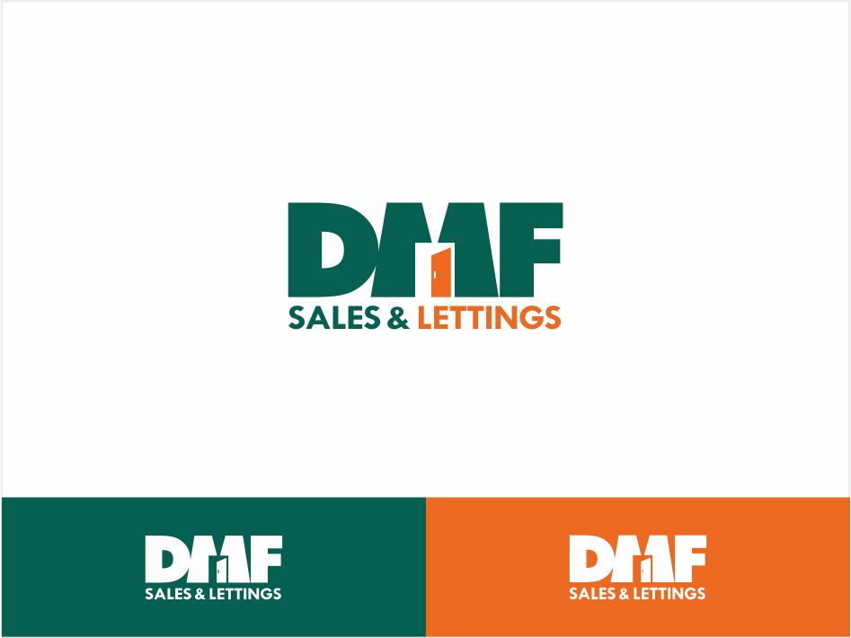 Logo Design by Logocraft for DMF SALES & LETTINGS | Design #1660450