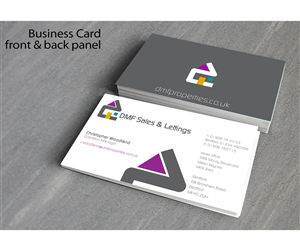 Logo Design by WholeBranding® for DMF SALES & LETTINGS | Design: #1659605